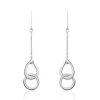 Boucles D'oreilles Pendantes Joy Argent Blanc-Histoire d'Or Outlet