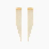 Boucles D'oreilles Pendantes Brin D'or Or Jaune-Histoire d'Or New