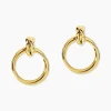 Boucles D'oreilles Pendantes Allobrox Acier Dore-Histoire d'Or Hot