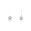 Boucles D'oreilles Pendantes Fortunata Argent Blanc Oxyde De Zirconium-Histoire d'Or Hot