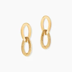 Boucles D'Oreilles Pendantes Jovane Or Jaune-Histoire d'Or Sale