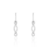 Boucles D'oreilles Pendantes Carla Argent Blanc Oxyde De Zirconium-Histoire d'Or Outlet