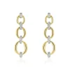 Boucles D'oreilles Pendantes Abban Or Jaune Diamant-Histoire d'Or Hot