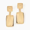 Boucles D'oreilles Pendantes Organica Or Jaune-Histoire d'Or Outlet