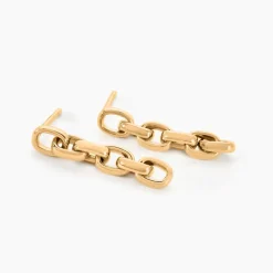 Boucles D'oreilles Pendantes Lilla Plaqué Or Jaune-Histoire d'Or Best