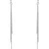 Boucles D'oreilles Pendantes Yalle Argent Blanc-Histoire d'Or Sale