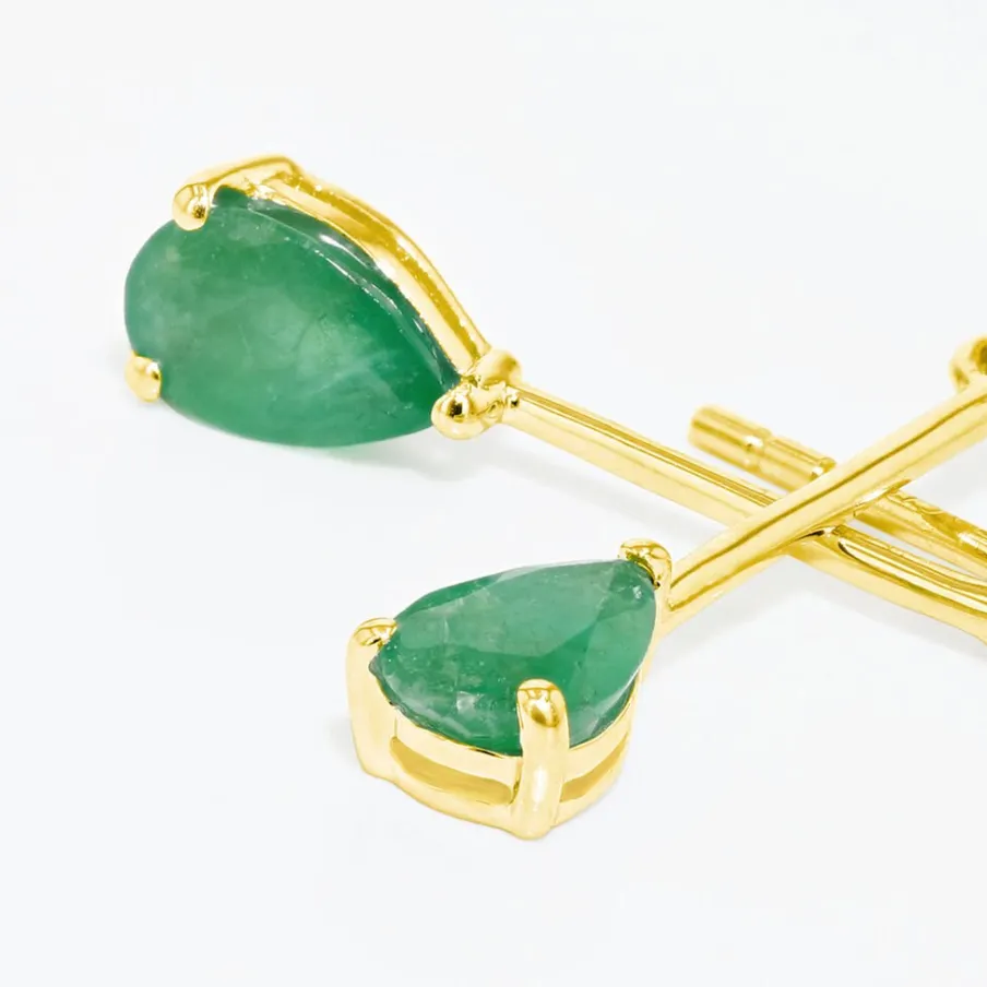 Histoire d'Or Boucles D'oreilles Pendantes Goutte