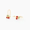 Boucles D'oreilles Pendantes Cherry Cerise Or Jaune-Histoire d'Or Outlet