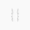 Boucles D'oreilles Pendantes Ellyn Argent Blanc Oxyde De Zirconium-Histoire d'Or Discount
