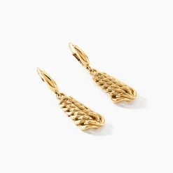 Boucles D'oreilles Pendantes Jimmy Or Jaune-Histoire d'Or New