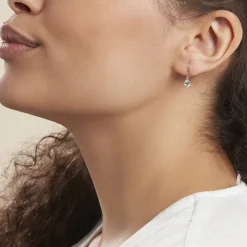 Boucles D'oreilles Pendantes Kalyne Or Jaune Topaze-Histoire d'Or