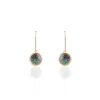 Boucles D'oreilles Pendantes Joana Or Rose Nacre-Histoire d'Or Discount