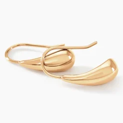 Boucles D'oreilles Pendantes Quiterie Plaqué Or Doré-Histoire d'Or Hot