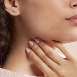 Boucles D'oreilles Pendantes Dorilis Or Jaune Oxyde De Zirconium-Histoire d'Or Discount