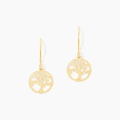 Boucles D'Oreilles Pendantes Gorden Or Jaune-Histoire d'Or Clearance