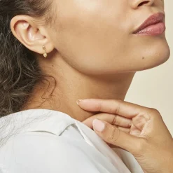 Boucles D'oreilles Pendantes Anne-maudae Pendantes Coeurs Or Jaune-Histoire d'Or Best