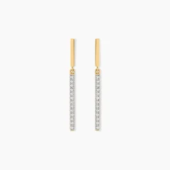 Histoire d'Or Boucles D'oreilles Pendantes Alayna