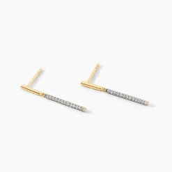 Histoire d'Or Boucles D'oreilles Pendantes Alayna