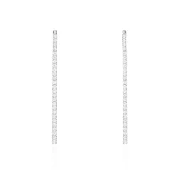 Boucles D'oreilles Pendantes Lou-anne De Zirconium-Histoire d'Or Outlet