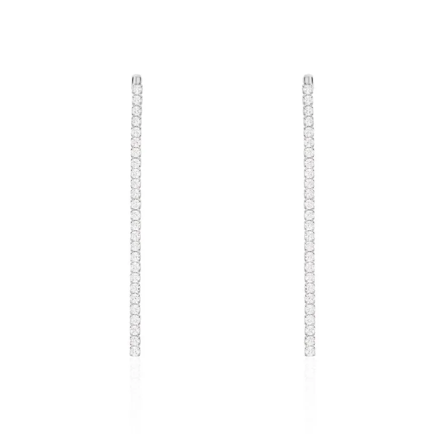 Boucles D'oreilles Pendantes Lou-anne De Zirconium-Histoire d'Or Outlet