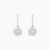 Boucles D'oreilles Pendantes Lynne Argent Blanc-Histoire d'Or Outlet