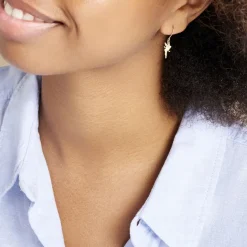 Boucles D'oreilles Pendantes Fee Or Jaune-Histoire d'Or Outlet