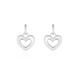 Boucles D'oreilles Pendantes Clarity Argent Blanc Nacre-Histoire d'Or Online