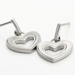 Boucles D'oreilles Pendantes Clarity Argent Blanc Nacre-Histoire d'Or Online