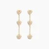 Boucles D'oreilles Pendantes Bomb Lover Or Jaune Oxyde De Zirconium-Histoire d'Or Discount
