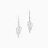 Histoire d'Or Boucles D'oreilles Pendantes Taiana Argent Blanc