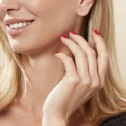 Boucles D'oreilles Pendantes Clementa Or Jaune Oxyde De Zirconium-Histoire d'Or Best