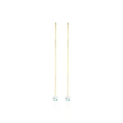 Boucles D'oreilles Pendantes Les Audacieuses Or Jaune Topaze-Histoire d'Or Best