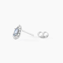 Histoire d'Or Boucles D'oreilles Puces Argent Blanc Tania Oxydes De Zirconium