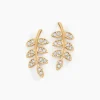 Boucles D'oreilles Puces Ael Or Jaune Oxyde De Zirconium-Histoire d'Or Online