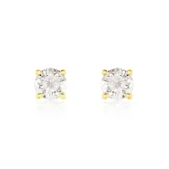 Histoire d'Or Boucles D'oreilles Puces Aphrodite