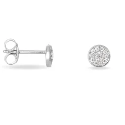 Histoire d'Or Boucles D'oreilles Puces Auxana De Zirconium