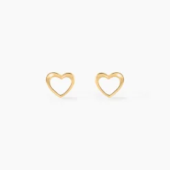 Boucles D'oreilles Puces Anne-maudae Coeurs-Histoire d'Or
