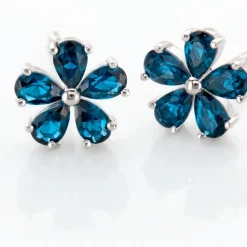 Histoire d'Or Boucles D'oreilles Puces Argent Blanc Laldilon Oxydes De Zirconium