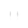 Histoire d'Or Boucles D'oreilles Puces Adriaan Argent Blanc Oxyde De Zirconium