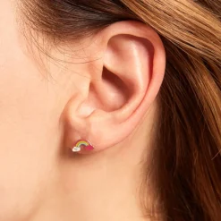 Histoire d'Or Boucles D'oreilles Puces Arcea Or Jaune