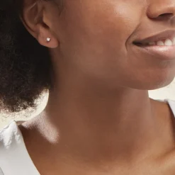 Boucles D'oreilles Puces Aphrodite-Histoire d'Or Clearance