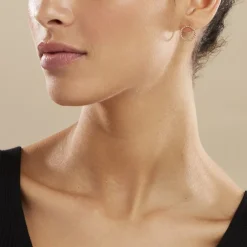 Boucles D'oreilles Puces Abigael Plaqué Or Jaune-Histoire d'Or Discount