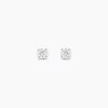 Histoire d'Or Boucles D'Oreilles Puces Aphrodite Or Blanc Diamant