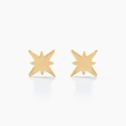 Histoire d'Or Boucles D'oreilles Puces Alisee Plaqué Or Jaune