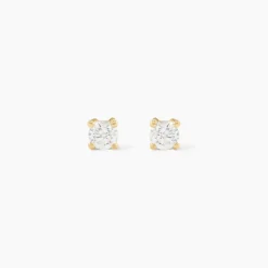 Histoire d'Or Boucles D'oreilles Puces Aphrodite