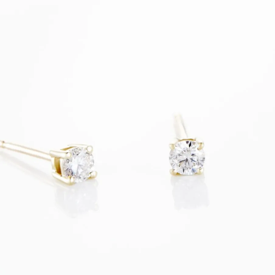 Histoire d'Or Boucles D'oreilles Puces Aphrodite