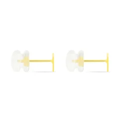 Boucles D'oreilles Puces Anne-berengere Triangle Or Jaune-Histoire d'Or Outlet