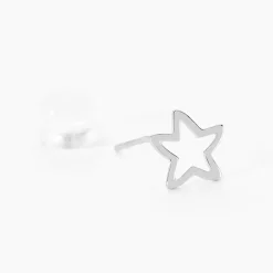 Histoire d'Or Boucles D'oreilles Puces Alphonsine Etoile De Mer