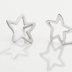 Histoire d'Or Boucles D'oreilles Puces Alphonsine Etoile De Mer