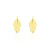 Boucles D'oreilles Puces Bartolomea Feuilles Or Jaune-Histoire d'Or Sale